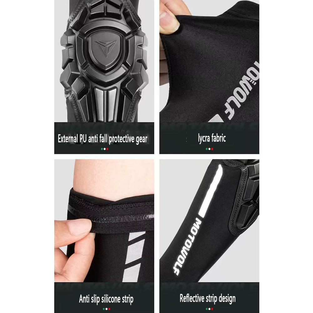 ATV Motorcyclist Equipment Summer Motorcycle Elbow Pads Mtb Elbow Protection 3