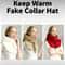 Womens Ultralight Down Hooded Hats Drawstring Neck Cover Removable Scarf Zipper Coat Balaclava Hat 4