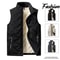Casual Multifunctional Plus Size Warm Mens Cotton Vest Jacket Autumn And Winter Fashion Sleeveless 0