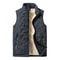 Casual Multifunctional Plus Size Warm Mens Cotton Vest Jacket Autumn And Winter Fashion Sleeveless 2