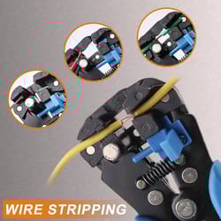 multifunctional cable cutter & pliers, automatic wire stripper for stripping, cutting & crimping electrical wires