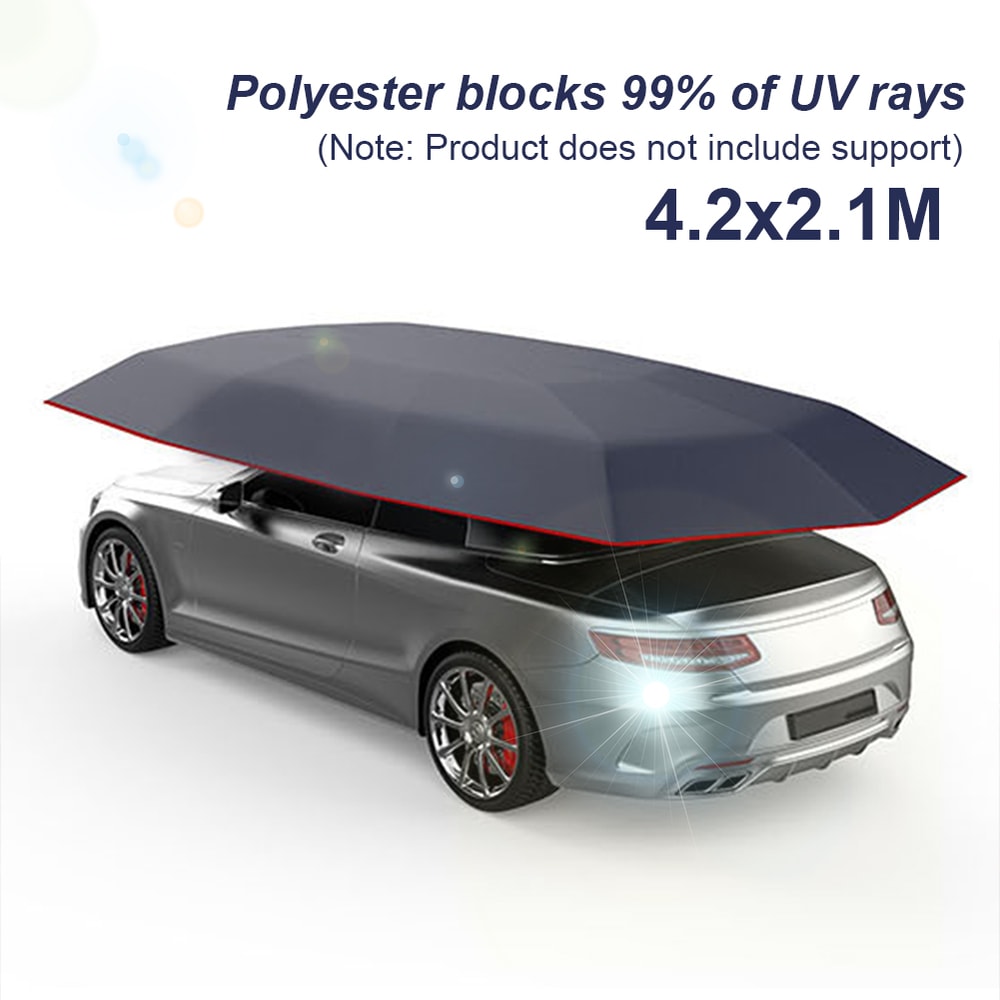 Portable Carport Tent Folded Car Umbrella Waterproof Protection For Outdoor Camping Fishing Automo 1