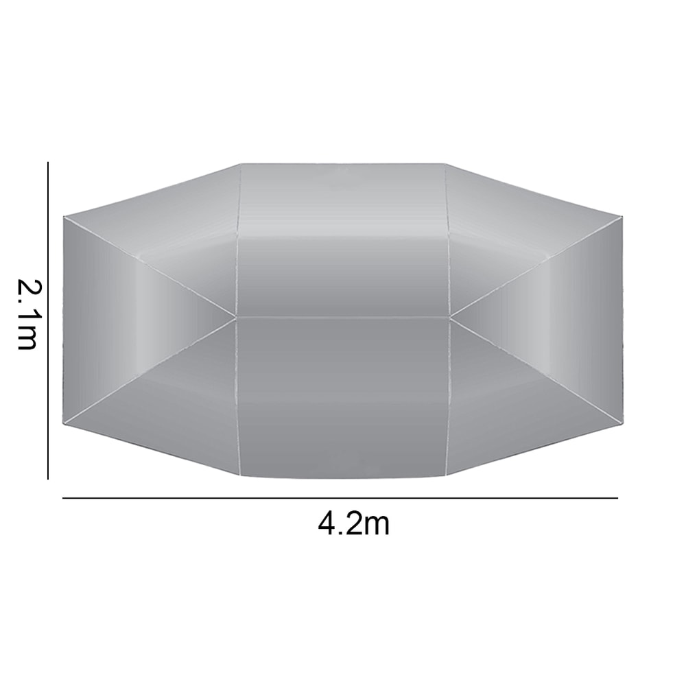 Portable Carport Tent Folded Car Umbrella Waterproof Protection For Outdoor Camping Fishing Automo 6