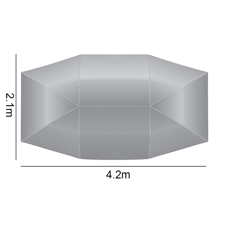 Portable Carport Tent Folded Car Umbrella Waterproof Protection For Outdoor Camping Fishing Automo 6