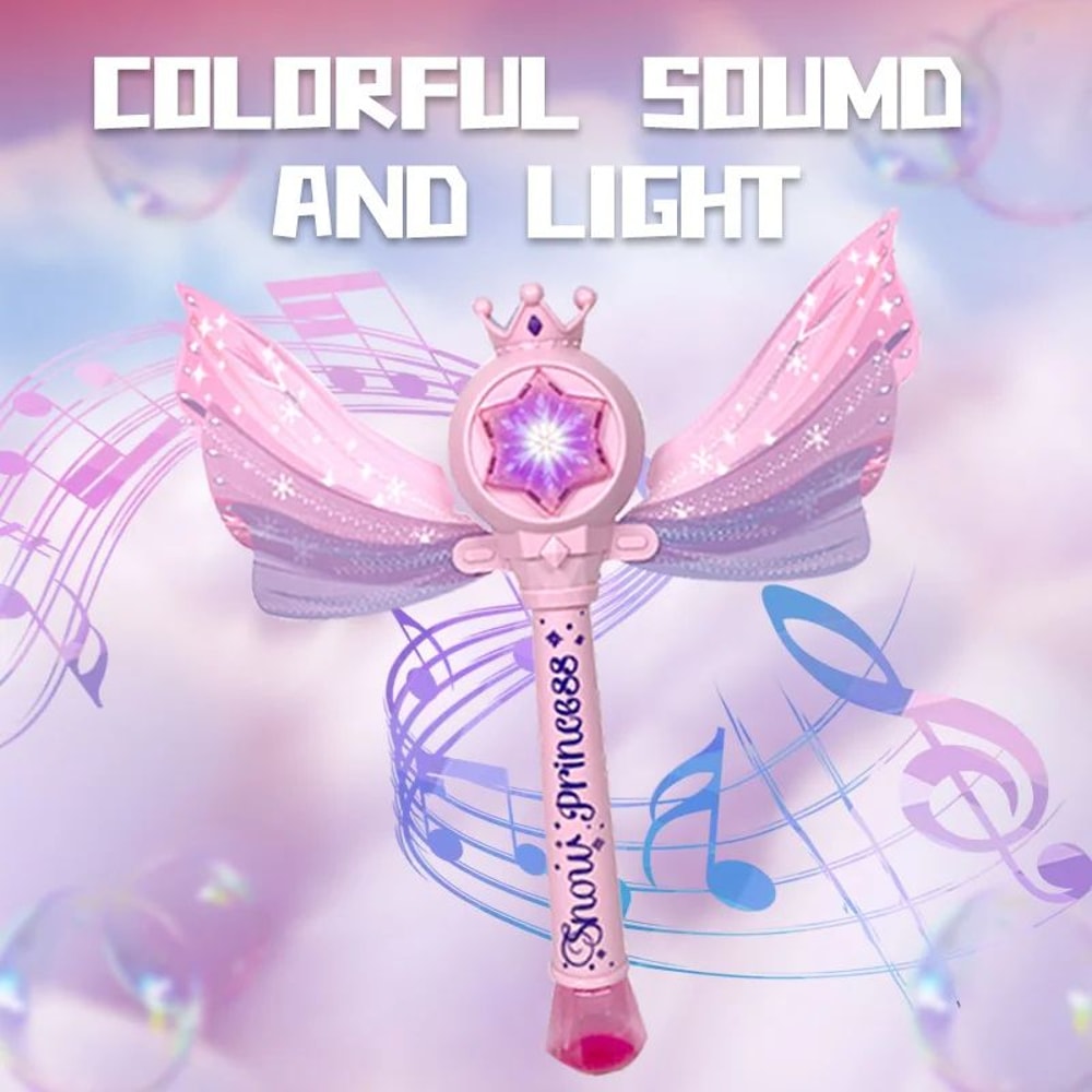 Girls Boys Electric Unicorn Bubble Wand Toddler Bubble Machine For Fun Playtime 2