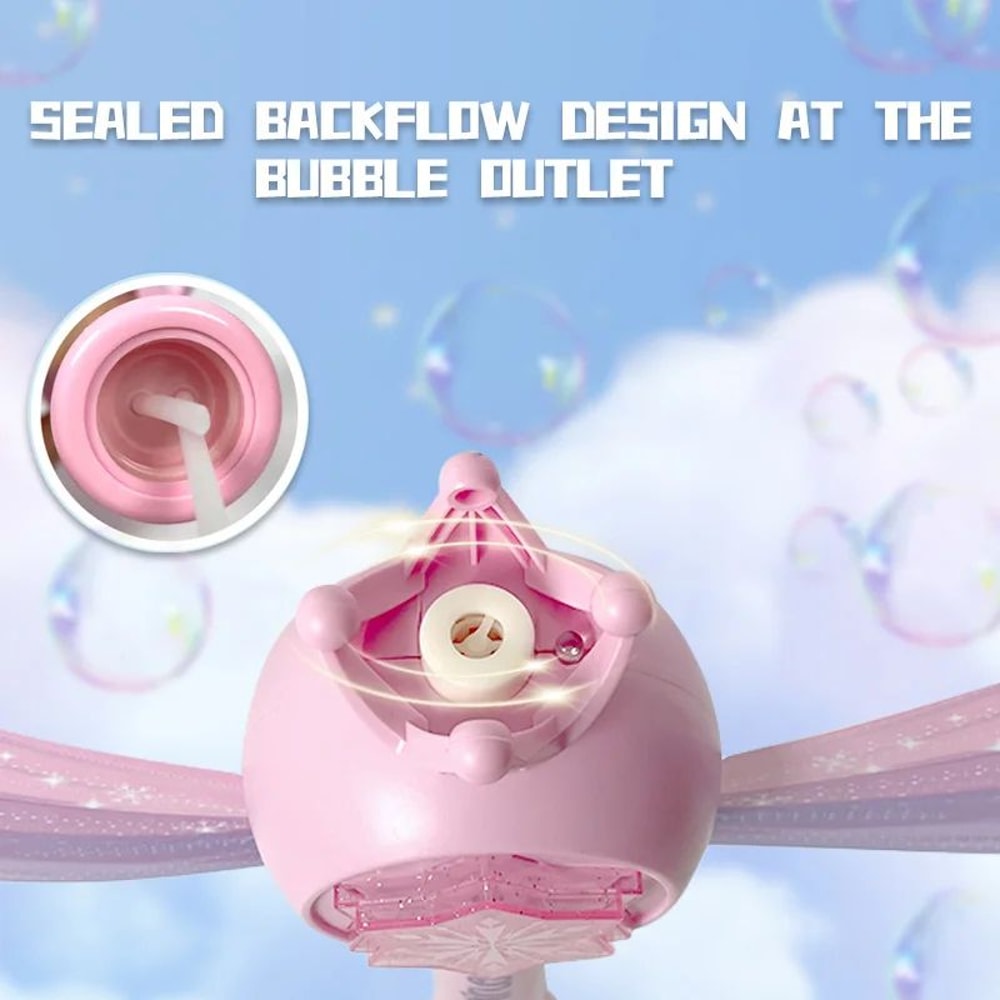 Girls Boys Electric Unicorn Bubble Wand Toddler Bubble Machine For Fun Playtime 4