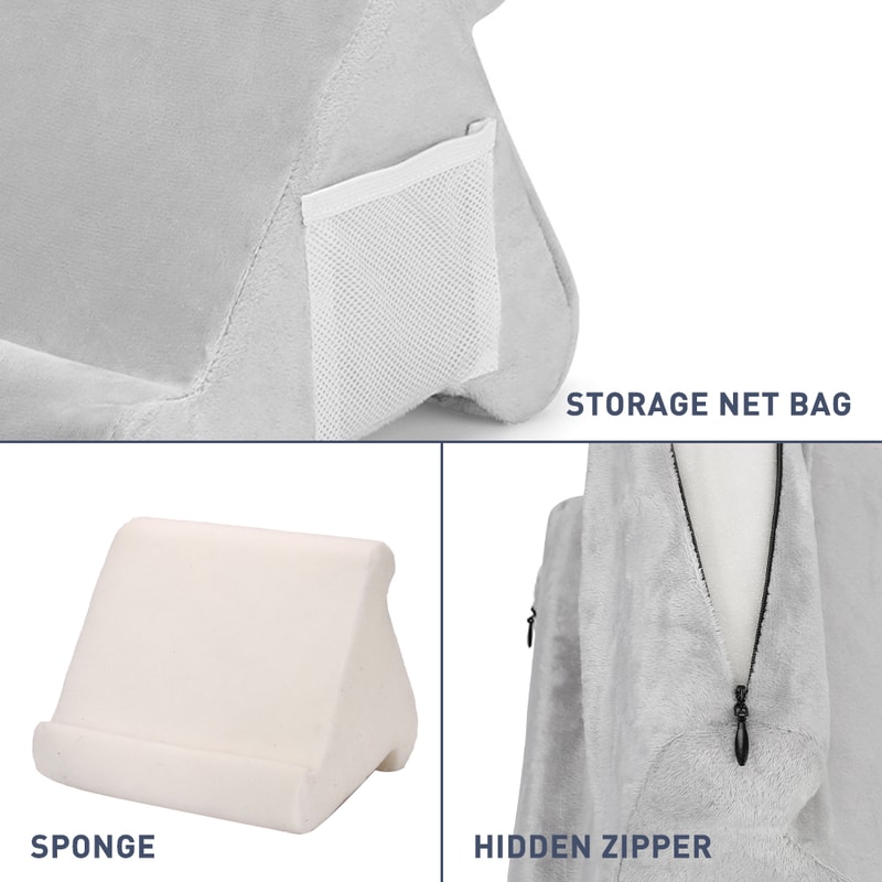 Tablet Desktop Support Multifunctional Pillow Stand For Reading Books Sponge Tablet Holder 4