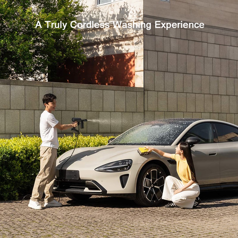 Wireless Car Washer Cordless Design With Pressure Flow 3 Spray Modes 3