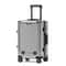 Aluminum Frame Trolley Case Silent Wheels Mobile Phone Holder USB Charging For Vacation Business T 5