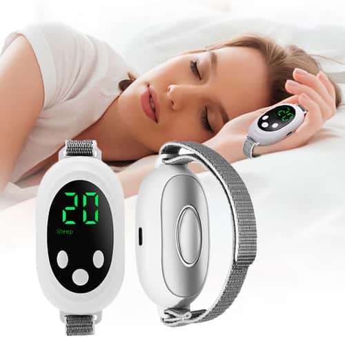 EMS Sleep Aid Machine, Microcurrent Sleep Aid Device, Palm Pulse Massager for Anxiety and Insomnia Relief