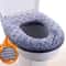 Soft Plush Winter Bathroom Toilet Seat Cover, Washable O-shaped Toilet Lid Cushion, Warm Household Supplies