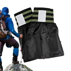 low waterproof leg gaiters for men, snow gators, breathable boots gators, adjustable fit for outdoor activities