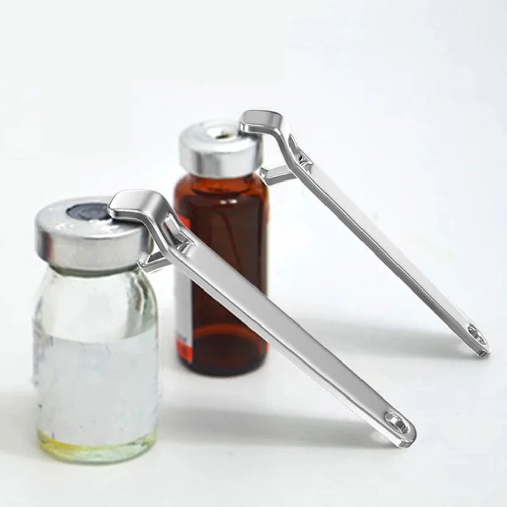 Portable Ampule Bottle Opener Stainless Steel Oral Liquid Vial Opener Medical Tool For Nurse Doctor 2