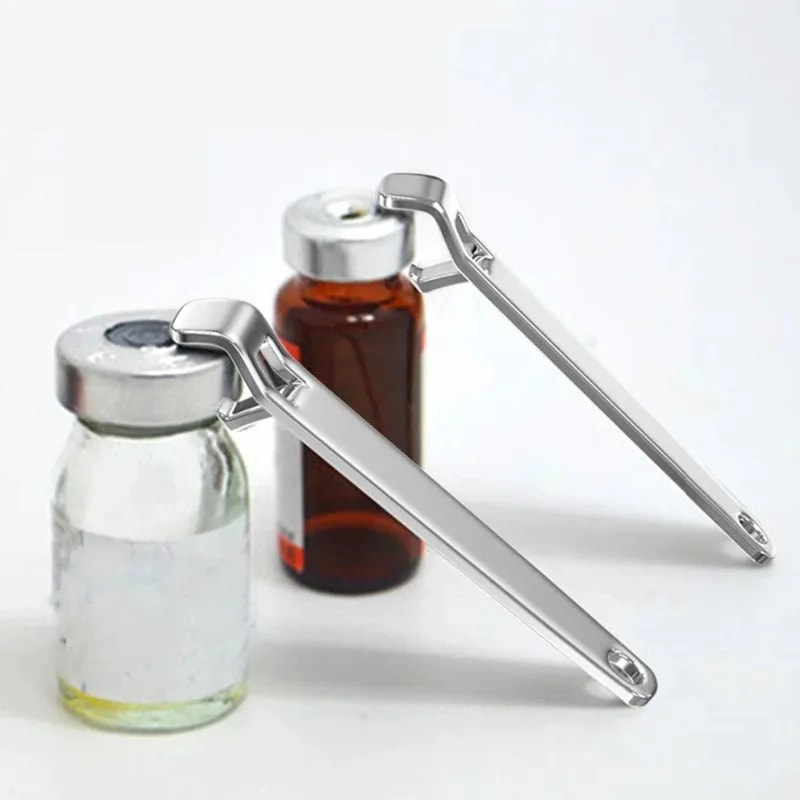 Portable Ampule Bottle Opener Stainless Steel Oral Liquid Vial Opener Medical Tool For Nurse Doctor 2