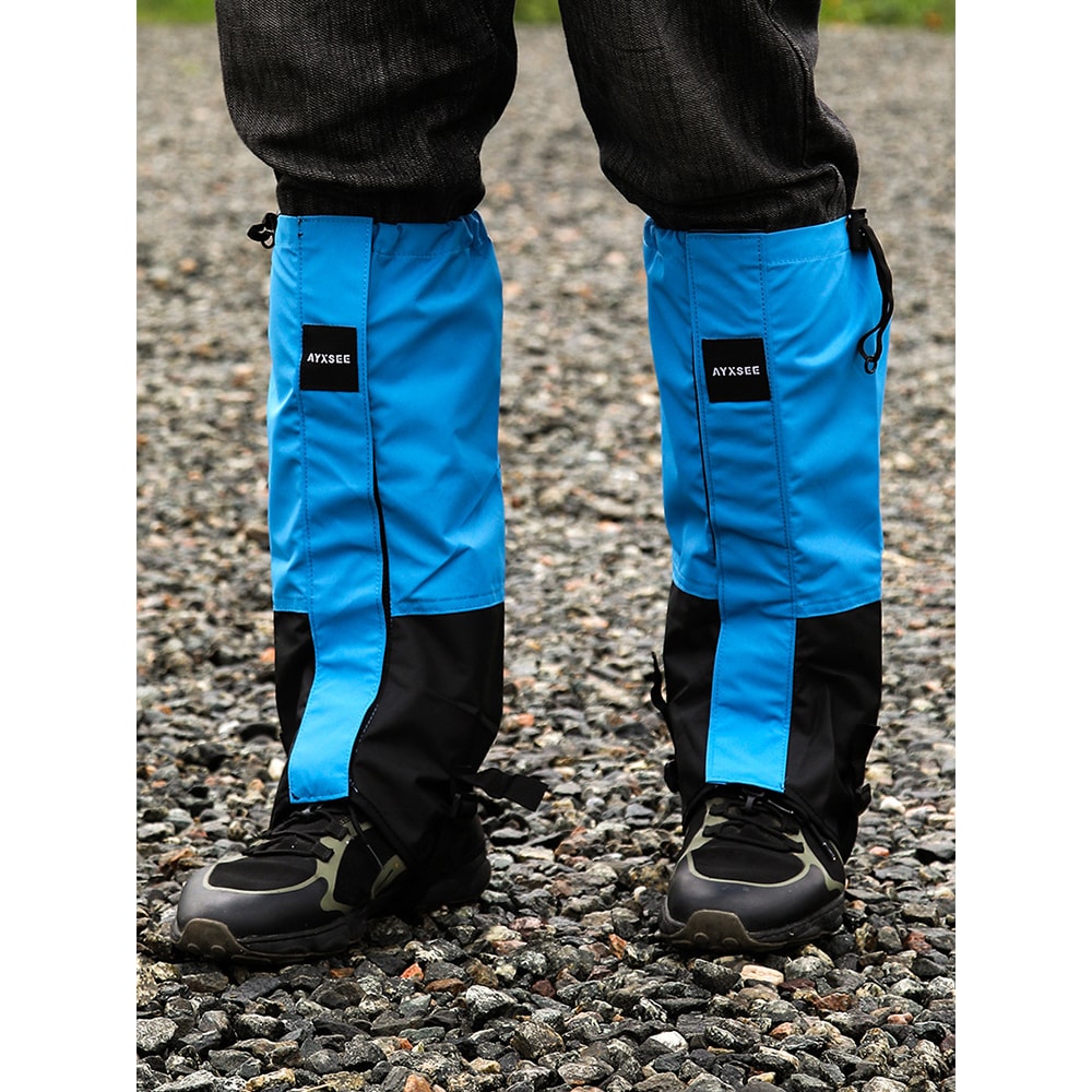 Climbing Ski Camping Hunting Winter Waterproof Hiking Leg Warmer Gaiters for Men Women, Outdoor Travel Legging Leg Cover