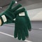Unisex Cold-Proof Gloves, Winter Warm Fleece-Lined Knitted Gloves for Men