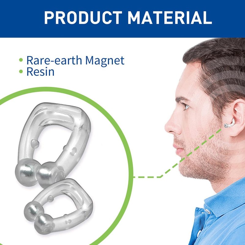 Magnetic Tinnitus Relief Clip For Ear Pressure Treatment And Hearing Discomfort Relief 1
