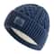 Stylish Warm Cap For Men Women, New Style Unisex Winter Hat, Plush Fur Lined Beanie Hat Ski Outdoor Sports Knitted Hat