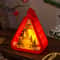 Santa Claus Snowman Festival Lamp Mini Christmas LED Triangle Lantern Party Scene Props 7