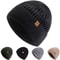 Stylish Soft Beanie Hat for Men and Women, New Style Unisex Winter Hat, Plush Fur Lining Warm Cap, Outdoor Ski Sports