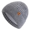 Stylish Soft Beanie Hat for Men and Women, New Style Unisex Winter Hat, Plush Fur Lining Warm Cap, Outdoor Ski Sports