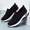 Breathable Shoes for Women, Lightweight Summer Comfort Casual Footwear for Middle-Aged Mothers, Non-Tiring Cloth Shoes