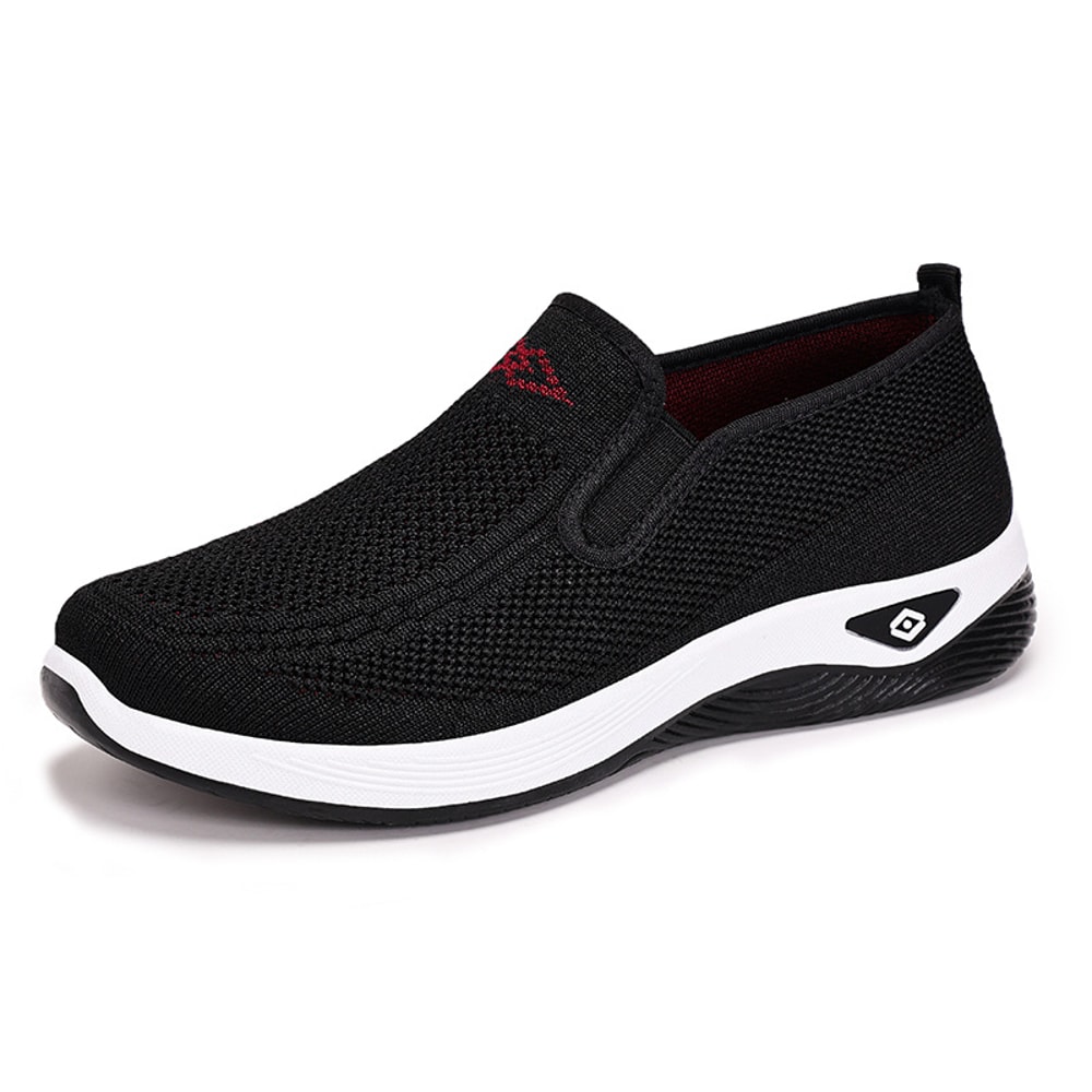 Breathable Shoes for Women, Lightweight Summer Comfort Casual Footwear for Middle-Aged Mothers, Non-Tiring Cloth Shoes