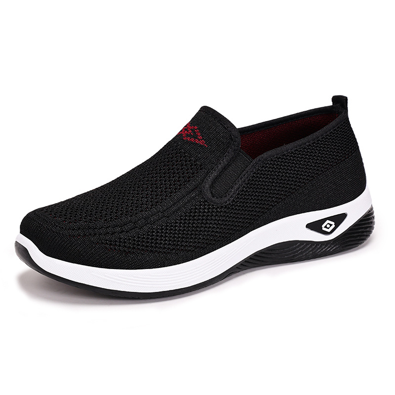 Breathable Shoes for Women, Lightweight Summer Comfort Casual Footwear for Middle-Aged Mothers, Non-Tiring Cloth Shoes