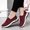Breathable Shoes for Women, Lightweight Summer Comfort Casual Footwear for Middle-Aged Mothers, Non-Tiring Cloth Shoes