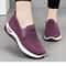 Breathable Shoes for Women, Lightweight Summer Comfort Casual Footwear for Middle-Aged Mothers, Non-Tiring Cloth Shoes
