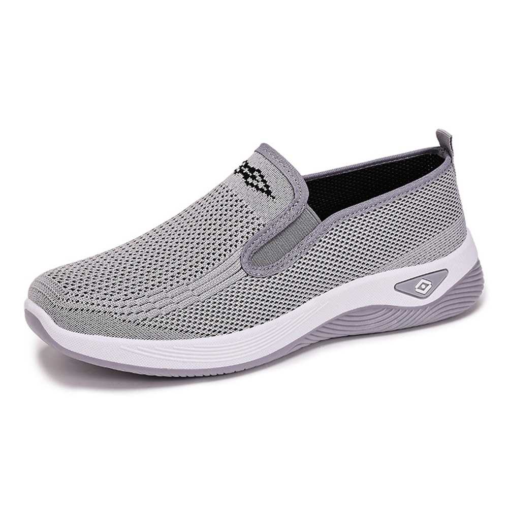 Breathable Shoes for Women, Lightweight Summer Comfort Casual Footwear for Middle-Aged Mothers, Non-Tiring Cloth Shoes