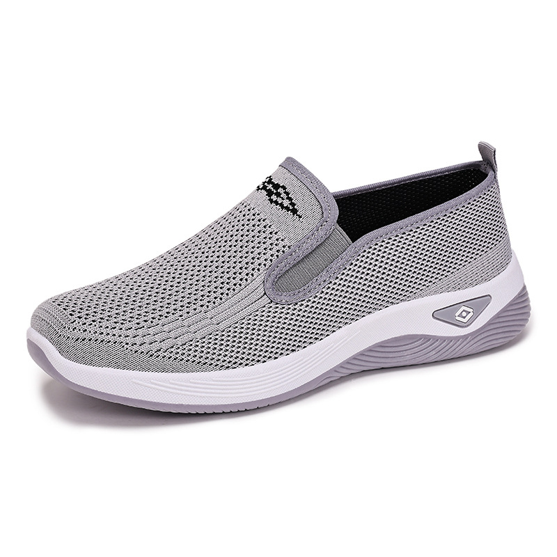 Breathable Shoes for Women, Lightweight Summer Comfort Casual Footwear for Middle-Aged Mothers, Non-Tiring Cloth Shoes