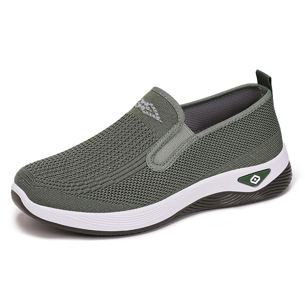 Breathable Shoes for Women, Lightweight Summer Comfort Casual Footwear for Middle-Aged Mothers, Non-Tiring Cloth Shoes