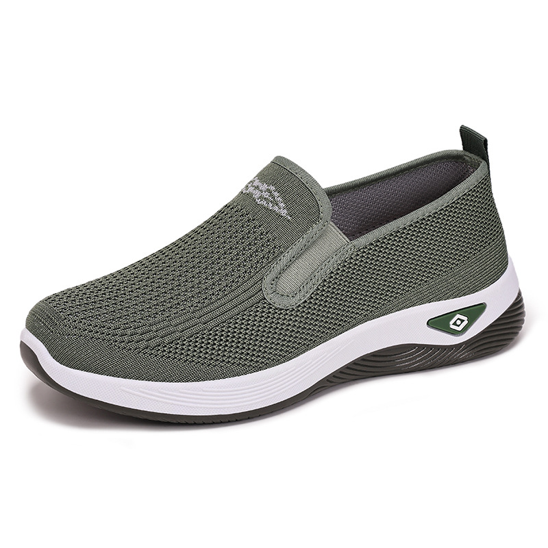 Breathable Shoes for Women, Lightweight Summer Comfort Casual Footwear for Middle-Aged Mothers, Non-Tiring Cloth Shoes