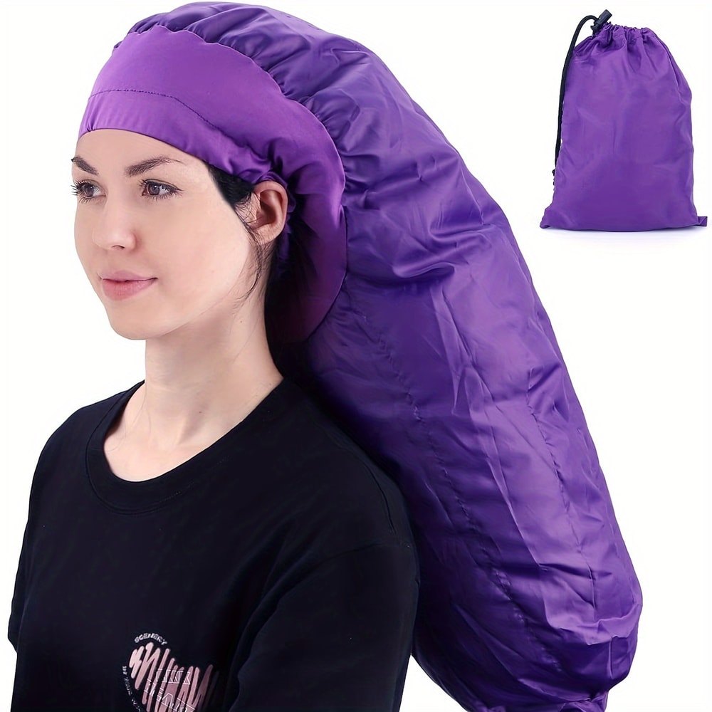 Adjustable Deep Conditioning Cap Bonnet Hooded Hair Dryer Attachment Heat Cap For Curly Hair 0