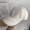Autumn And Winter Warm Duckbill Cap Looks Cute And Fashionable Korean Version Baseball Cap Solid Co 3