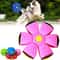 Fun Elastic Dog Pet Toy Flying Saucer Bouncing Ball for Outdoor Exercise