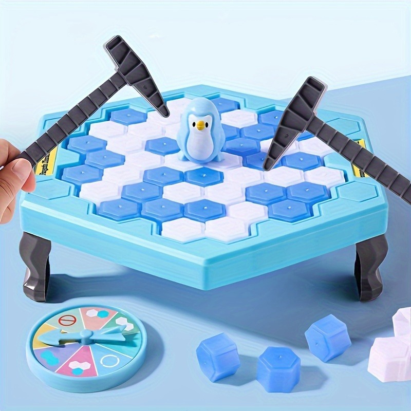 Educational Toy Save The Penguin Ice Tapping Rescue Game Fun Family Game For ParentChild Bonding 0