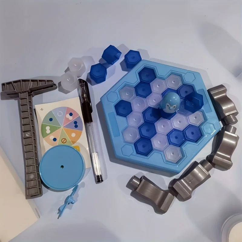 Educational Toy Save The Penguin Ice Tapping Rescue Game Fun Family Game For ParentChild Bonding 3