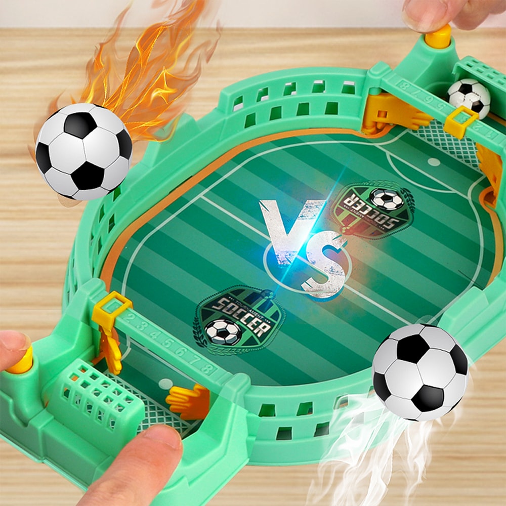 Soccer Tabletops Competition Sports Games, Football Table Mini Tabletop Interactive Game for Family Entertainment