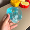 Soft Blue Maltose Squishy Toy Transparent Sensory Fidgets Anti Stress Slow Rebound Decompression To 5