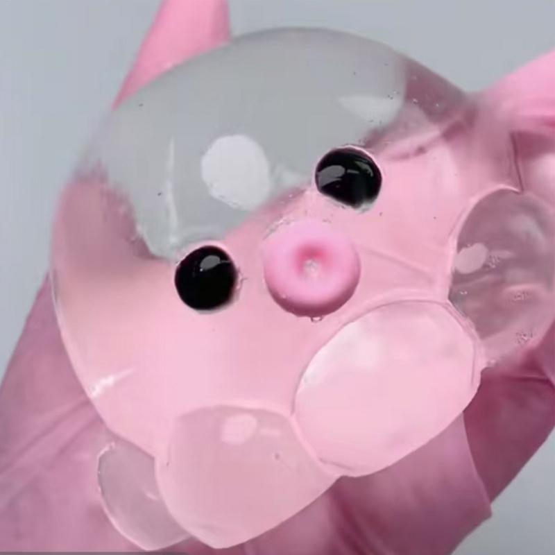 Bubble Hairstyle Game For Kids Clear Crystal Octopus Hand Relax Toy Squeeze Fidget Toy 4