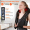 Electric Neck and Shoulder Massager with Heat, Back Massager Kneading Pillow for Full Body Muscle Relief, Home & Car Use