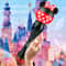 Mickey Mouse Bubble Machine, Minnie Electric Soap Bubbles, New Magic Stick Gift for Children