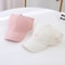 Sweet Girls Boys Classic Solid Color Kids Baseball Cap Summer Love Heart Design Sun Hat Empty Top S