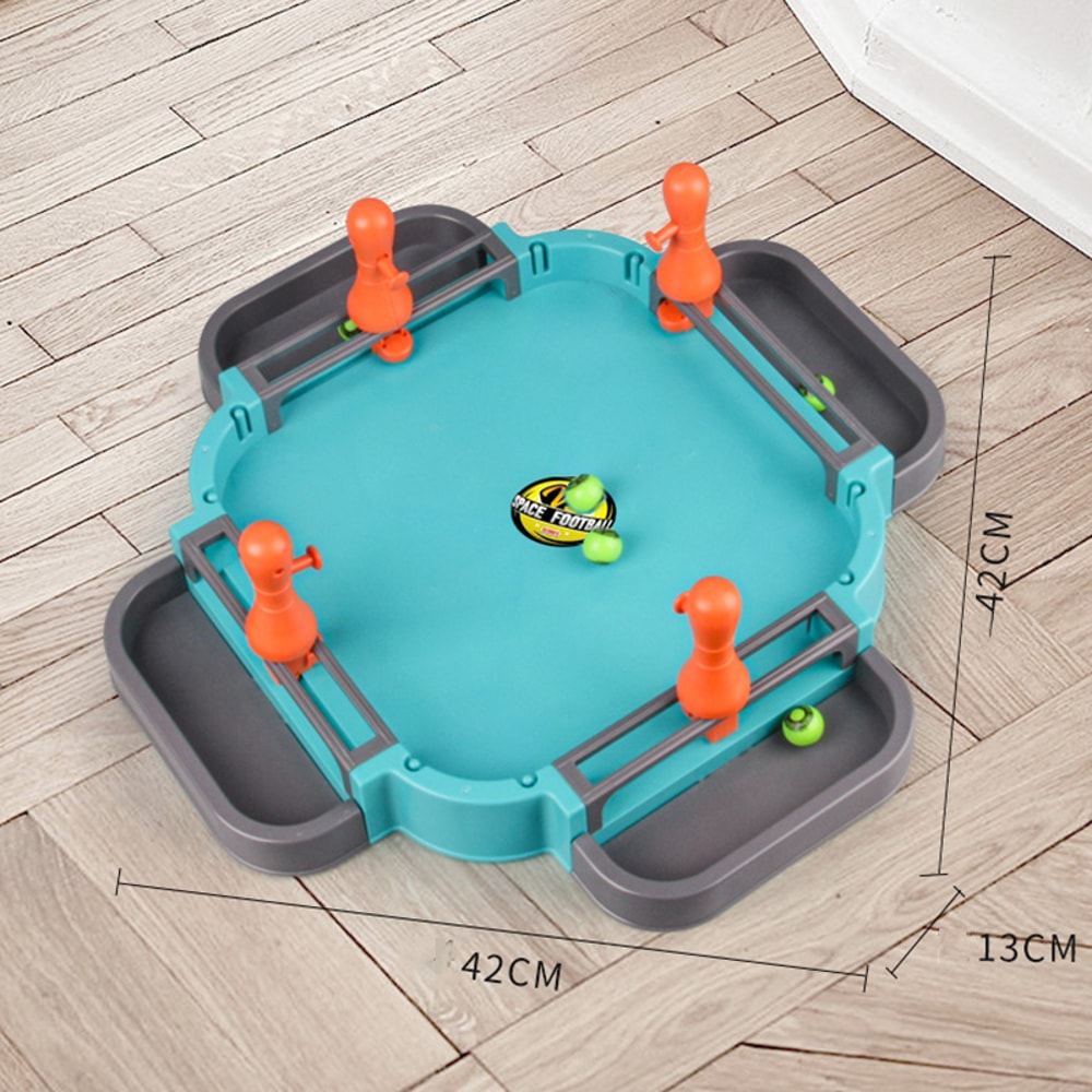 Pinball Battle Table Toys Children Board Games Soccer Marble Shoot Game Family Fun Interactive Soci 4