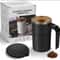 Automatic Magnetic Self Stirring Coffee Cup, Digital Temperature Display Stirring Cup for Coffee Lovers