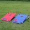 Foldable and Durable Beach Bag Game, Red and Blue Portable Corn Hole Set