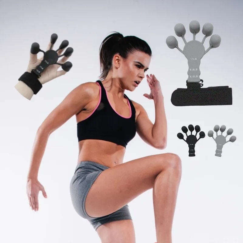 Hand Brush Expander Grips Silicone Grip Finger Exercise Arthritis Grip Trainer For Fitness 3