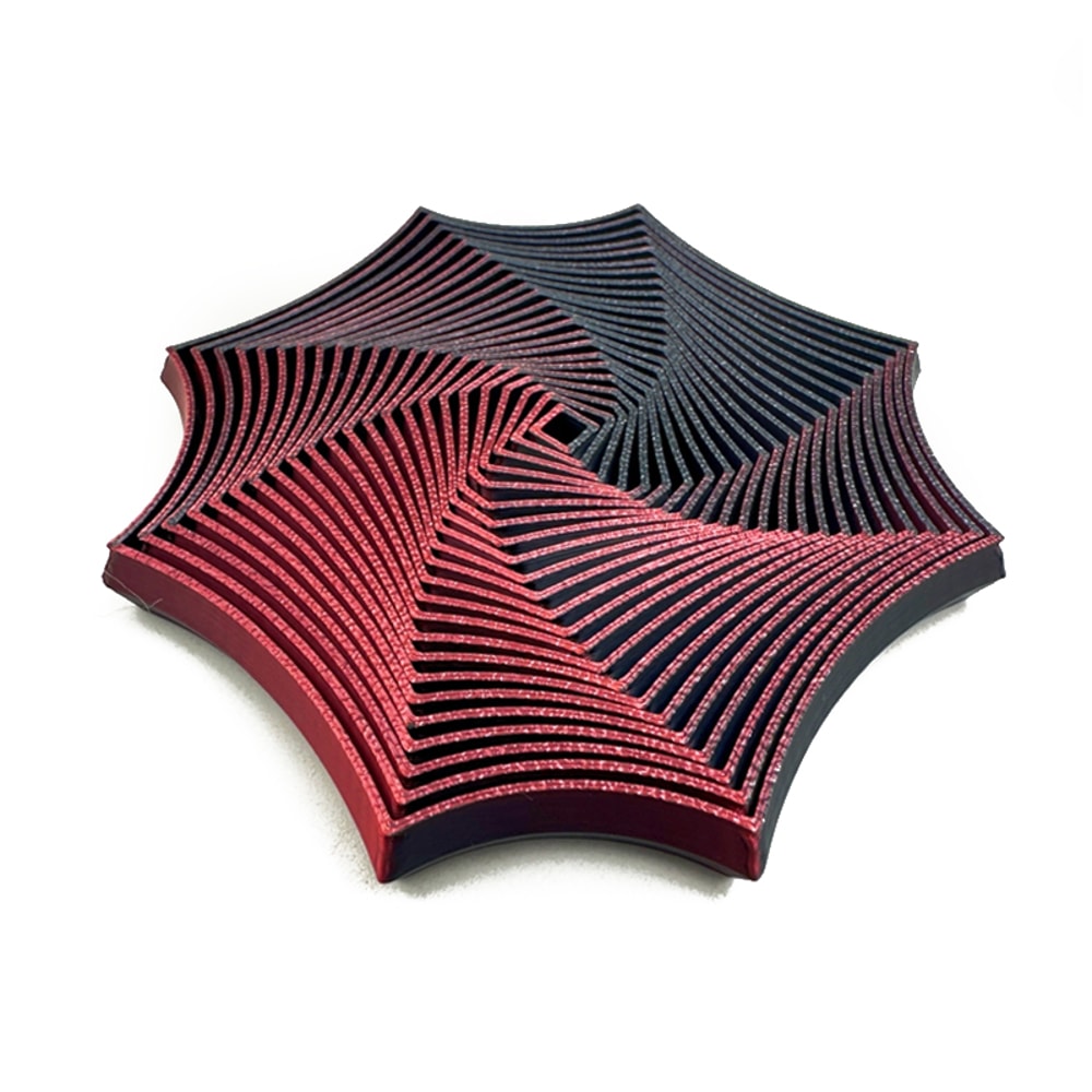 Fidget Octagonal Toy, 3D Printing Geometric Illusion, Sensory Stress Relief Toy for Parties